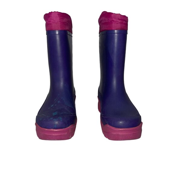 Stride Rite Pink Purple Winter Boots Toddler Girls 11M Solid Removable Inserts - Picture 2 of 10